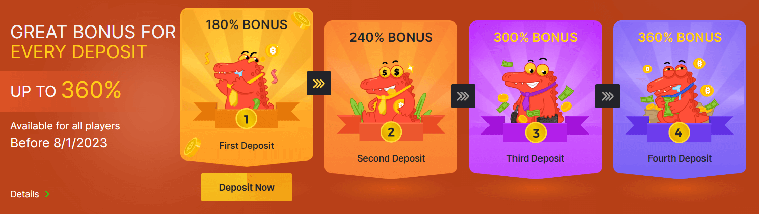 BC.GAMEn tervetulobonus