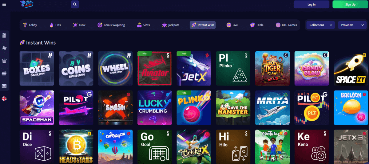 7bitcasino Välittömät voitot