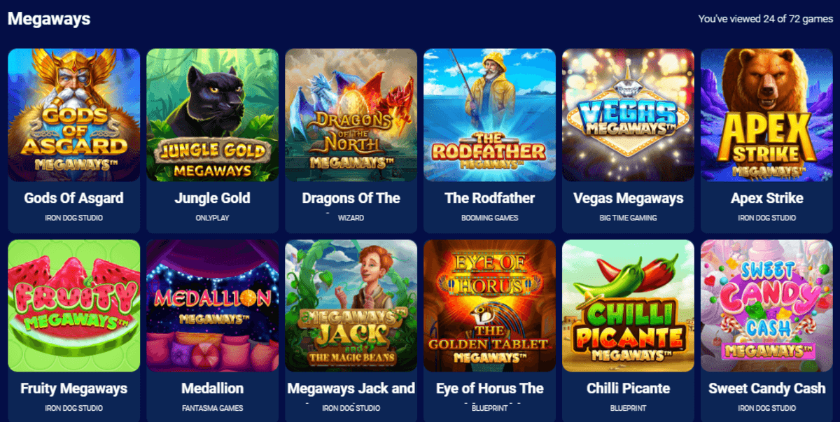 Blizz Megaways -kolikkopelit