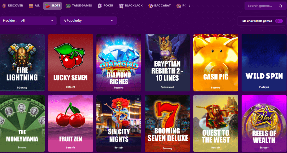 Trustdice Kolikkopelit