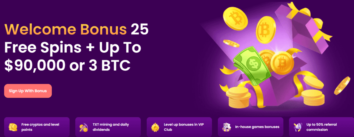 Trustdice Tervetuliaisbonukset